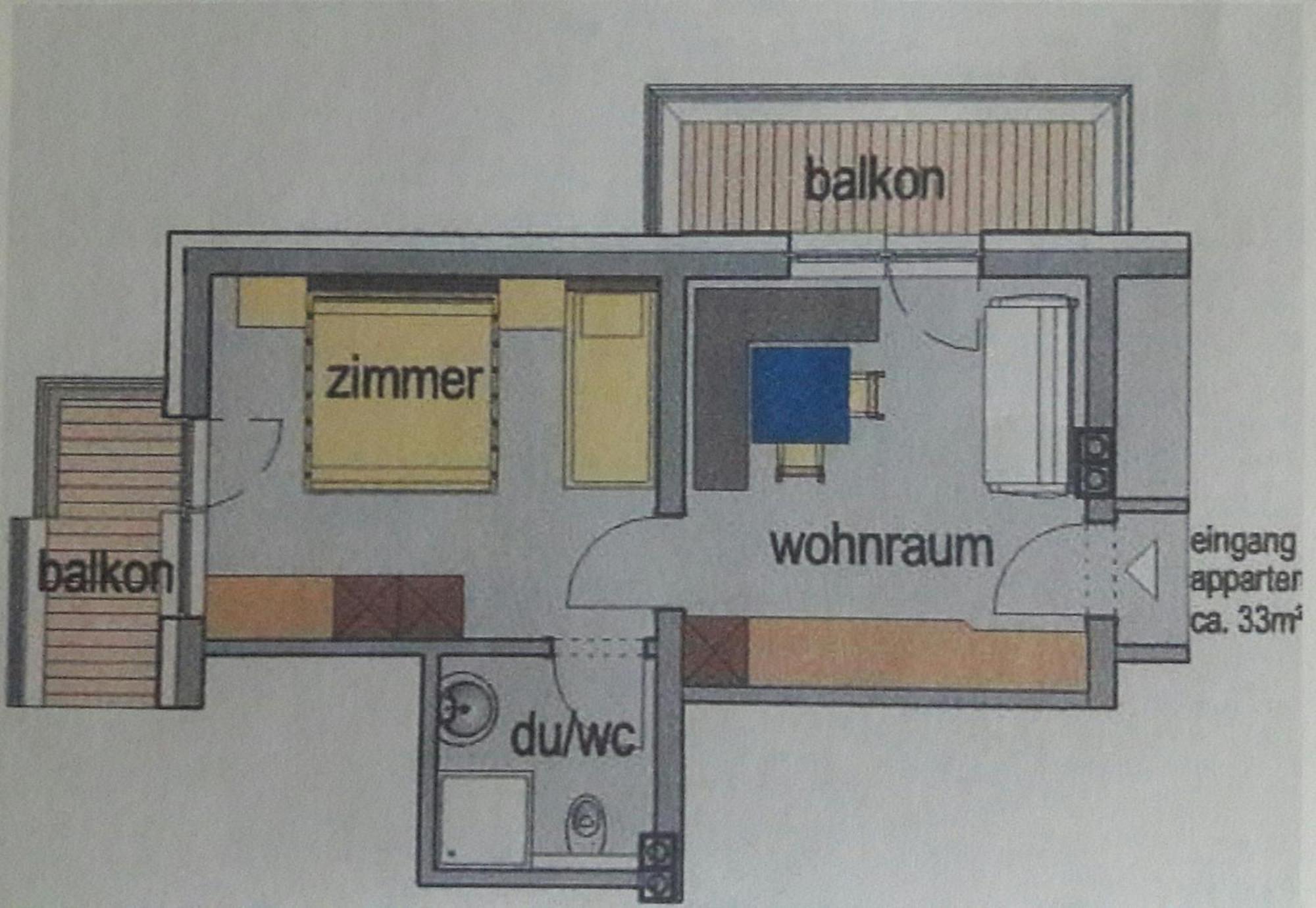 Stuahaus Apartment Fiss Bagian luar foto